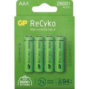 SODISE - PILE RECHARGEABLE AA/HR06 NI-MH 2600MAH - BLISTER DE 4 PILES - 02578 SODISE - PILE RECHARGEABLE AA/HR06 NI-MH 2600MAH - BLISTER DE 4 PILES - 02578
