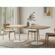 Table de réunion ovale Chill en mélaminé Harmony