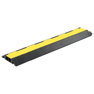 Vidaxl rampe de protection de câble 2 canaux caoutchouc 101,5 cm 142834 Vidaxl rampe de protection de câble 2 canaux caoutchouc 101,5 cm 142834