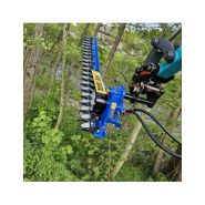 Taille-haie hydraulique Slanetrac HX180 de 1,8 m pour pelle