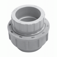 Union 3 pièces PP emboiture EPDM - Référence 02BIGM020E - Diamètre 20 à 63 mm