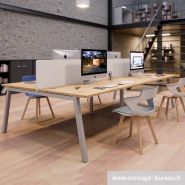 Uri - bureau open space - concept bureau - pour 4 personnes