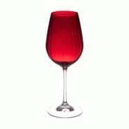 Verre à pied rouge Santa 35 cl x6 - Rond Cristallin Table Passion 6x6 cm - rouge 3106233801494 Verre à pied rouge Santa 35 cl x6 - Rond Cristallin Table Passion 6x6 cm - rouge 3106233801494