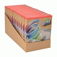 WellHome - Lot de 12 feuilles absorbantes colorées en polyester non tissé 10x25 cm - multicolore WH16099
