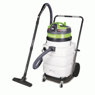 Aspirateur à eau avec pompe intégrée - Cuve en polyéthylène de 90 litres - 2 moteurs 2 kW 230 V Cleancraft FLEXCAT 290 EPT