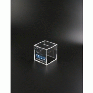 Cube en verre acrylique - bachmann display ag