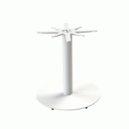 Piètement pour plateaux de table de Ø 120 cm Blanc - Feros - 6096735415473