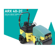 Rouleau vibrant tandem léger - EU Stage V/ U.S. EPA Tier 4 Final - Ammann - ARX 40-2C