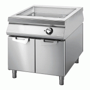 Sauteuse multifonction sur coffre avec portes, capacité 26 litres 800x1100x870 mm - VIRTUS - 4068875007322