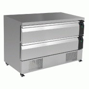 Soubassement réfrigéré commutable congélation avec 2 tiroirs gn 1/1... - P7450.0245