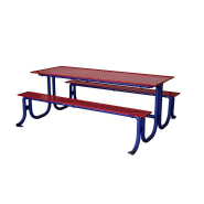 Table de pique-nique entièrement métallique PAUSE Table de pique-nique entièrement métallique PAUSE