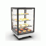 Vitrine chauffante INTEGRA Drop-In - 4 niveaux - 600 mm - H815 mm | Sayl Barcelona- Accès Back-Service - 674005070124