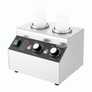 Chauffe-sauce électrique professionnel (2 bouteilles) PREMIUM - GOLDINOX - 3701770808267