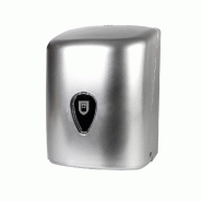 Distributeur bobine à dévidage central argent 21,5x34x22,5cm