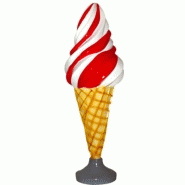 Glace Italienne en Résine 100 cm - Magenta Glace Italienne en Résine 100 cm - Magenta