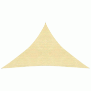 Helloshop26 - Voile toile d'ombrage parasol 160 g/m² 4 x 4 x 5,8 m PEHD beige 02_0008981 - beige 3000481547763