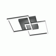 Plafonnier Led Moderne Bard 39W Anthracite 3394-22-282 Fabas Luce - gris 8019282507253_0