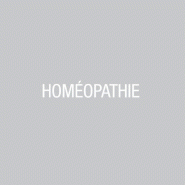 Sticker texte homéopathie - blanc - 12.7x100 cm - vinyle adhésif polymère M1 - durabilité jusqu'à 10 ans
