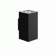 Sunset Sq 16 - Applique Murale Carrée Led 16 W Ip65 Avec Interrupteur, Température De Couleur 2700 K/3200 K/4000 K, Noir Mat - Beneito & Faure - noi