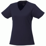 T-shirt Cool Fit manches courtes - col V femme Amery 39026490 - polyester respirant 145 g/m² T-shirt Cool Fit manches courtes - col V femme Amery 39026490 - polyester respirant 145 g/m²