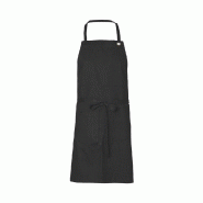 Tablier de service bavette Dan gris denim