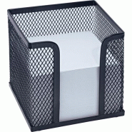 WEDO Boîtier bloc notes Office, en fil métallique, noir - noir 65701