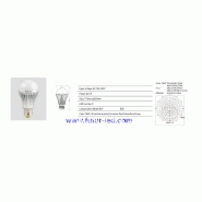 Ampoule à led 220v - 5watt - douille b27