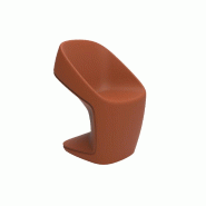 Chaise Design in & out UFO - argile