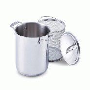 Chef cuiseur Asperges 4 litres -  400 cl Argent Rond Inox Beka - argenté inox 3458162064168