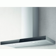 ELICA Hotte Décorative Murale 90cm 69db 581m3/h Noir/inox prf0104626a - argenté 8020283039629