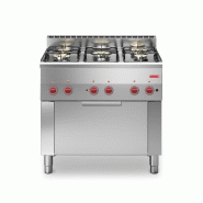 Fourneau gaz sur four à convection gn1/1 600 60/90cfge - PGN014