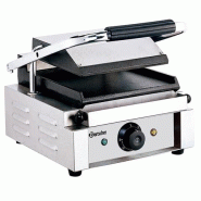Grill contact électrique plaquesLisses | Bartscher - A150669