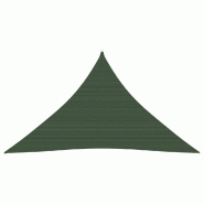 Helloshop26 - Voile toile d'ombrage parasol 160 g/m² PEHD 3,5 x 3,5 x 4,9 m vert foncé 02_0009415 - vert 3000508582722