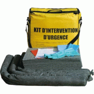 Kit absorbant pour tous liquides - Volume 90 L - Sac nylon avec accessoires