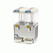 Maxima Dispensateur de boissons - 2 x 18 L - électrique - incl mécanisme d'agitation – 49 × 45 × 70 cm – 244 W - AKS-09300535