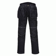 Portwest - Pantalon de travail Stretch holster avec poches porte-outils PW3 Noir Taille 38 - 30 noir PW305BKR30 Portwest - Pantalon de travail Stretch holster avec poches porte-outils PW3 Noir Taille 38 - 30 noir PW305BKR30