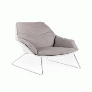 Stones Grace Fauteuil En Polypropylène Gris - argenté 8051361828743
