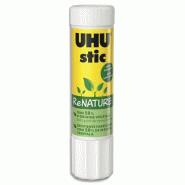 UHU Tube de colle Stic Blanc 8g ReNATURE - 0000040267395