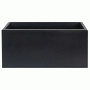 WellHome - Jardinière modèle « Collection rodr-i » 120x45cm coloris anthracite - gris plastique WH13583