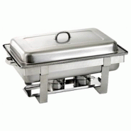 Chafing dish GN 1/1 - plaque chauffante électrique - acier inoxydable - empilable Chafing dish GN 1/1 - plaque chauffante électrique - acier inoxydable - empilable
