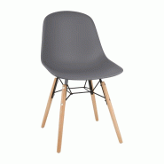 Chaises Arlo design Eiffel polypropylène intérieur - Lot de 2 -  FB815 | Bolero