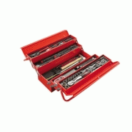 Composition de 113 outils avec caisse de maintenance SAM OUTILLAGE cp113boxz