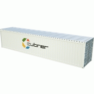 Container maritime 40 pieds open top