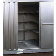 Conteneur de stockage pour déchets industriels et ménagers spéciaux (DMS) - BUNG2MIPF
