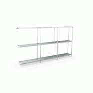 CORECO Rayonnage D Angle 4015X1970X400 3 Niveaux A275 - A275 CORECO Rayonnage D Angle 4015X1970X400 3 Niveaux A275 - A275