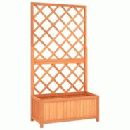 Helloshop26 - Jardinière à treillis jardin marron 70 x 30 x 135 cm bois de sapin 02_0000879 - 3000072141530 Helloshop26 - Jardinière à treillis jardin marron 70 x 30 x 135 cm bois de sapin 02_0000879 - 3000072141530