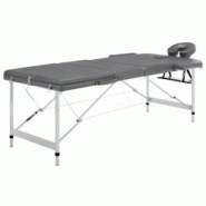 Helloshop26 - Table de massage avec 3 zones cadre en aluminium banc de massage appuie-tête accoudoir réglable lit de massage pliant 02_0001798 - 300 Helloshop26 - Table de massage avec 3 zones cadre en aluminium banc de massage appuie-tête accoudoir réglable lit de massage pliant 02_0001798 - 300