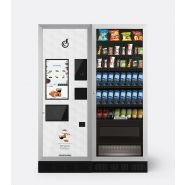 Lei700 touch 21&quot; + aria l evo slave - distributeurs combinés chaud/froid - bianchi vending group - capacité de 700 gobelets