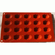 Moule silicone 20 mini madeleines