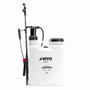 Pulvérisateur de Jardin 12L Résiste Produits Corrosifs, Alcalins - 4 Buses Réglables + Lance et Dos Confort VITO - blanc plastique 5604612730000 Pulvérisateur de Jardin 12L Résiste Produits Corrosifs, Alcalins - 4 Buses Réglables + Lance et Dos Confort VITO - blanc plastique 5604612730000
